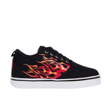 Heelys Kids Pro 20 Prints Black Red Flames Thumbnail 3