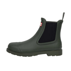 Hunter Commando Chelsea Boot Matte Dark Olive