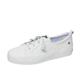 Sperry Womens Crest Vibe Platform Leather White Thumbnail 6