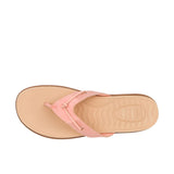 Sperry Womens Waveside PLUSHWAVE Thong Raster Leather Peach Thumbnail 4