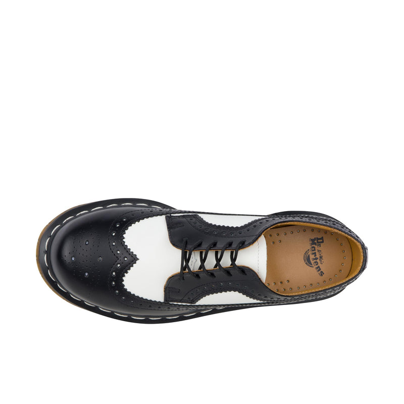 Dr Martens 3989 Bex Smooth Leather Black/White