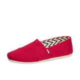 TOMS Alpargata Recycled Cotton Canvas Red Thumbnail 6