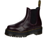Dr Martens 2976 Quad Polished Smooth Leather Burgundy Thumbnail 6