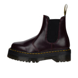 Dr Martens 2976 Quad Polished Smooth Leather Burgundy Thumbnail 2