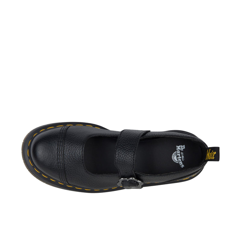 Dr Martens Addina Flower Milled Nappa Leather Top View