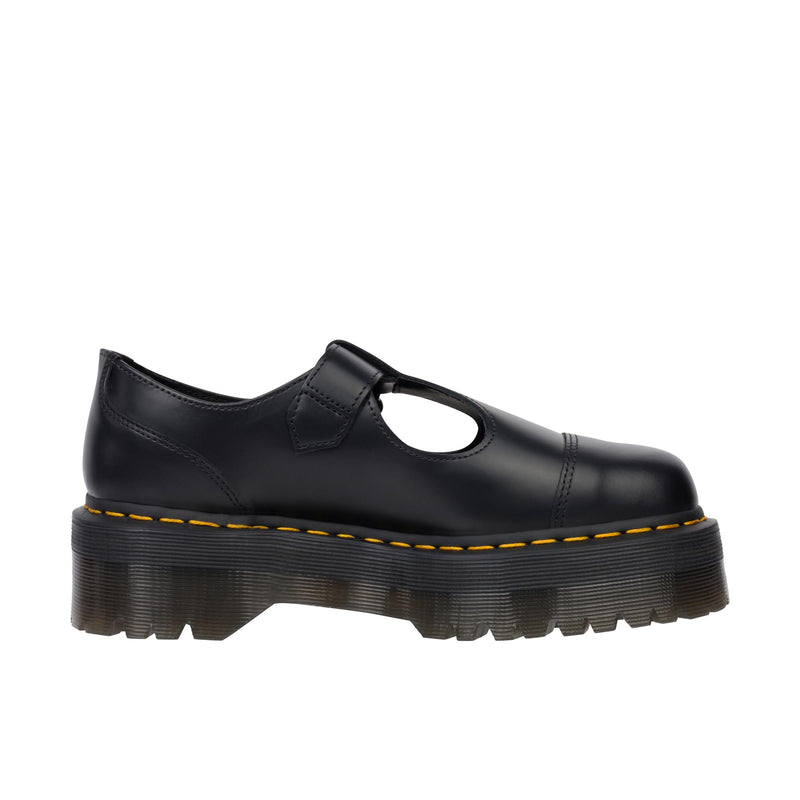 Dr Martens Womens Bethan Polished Smooth Leather Black