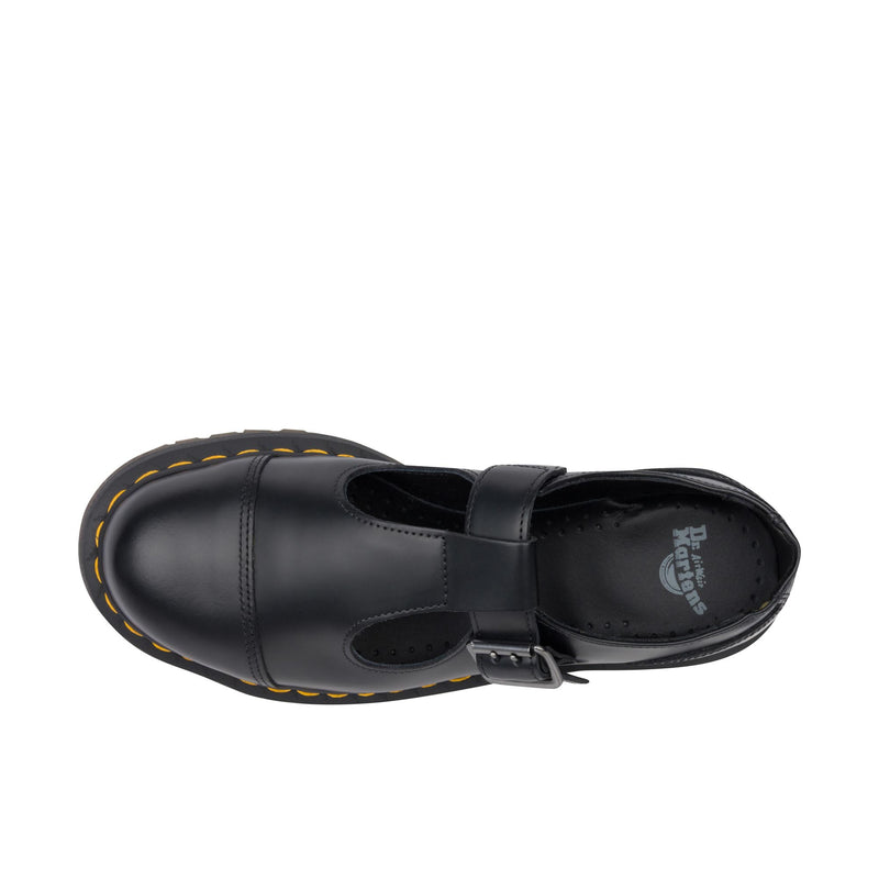 Dr Martens Bethan Polished Smooth Leather Top View