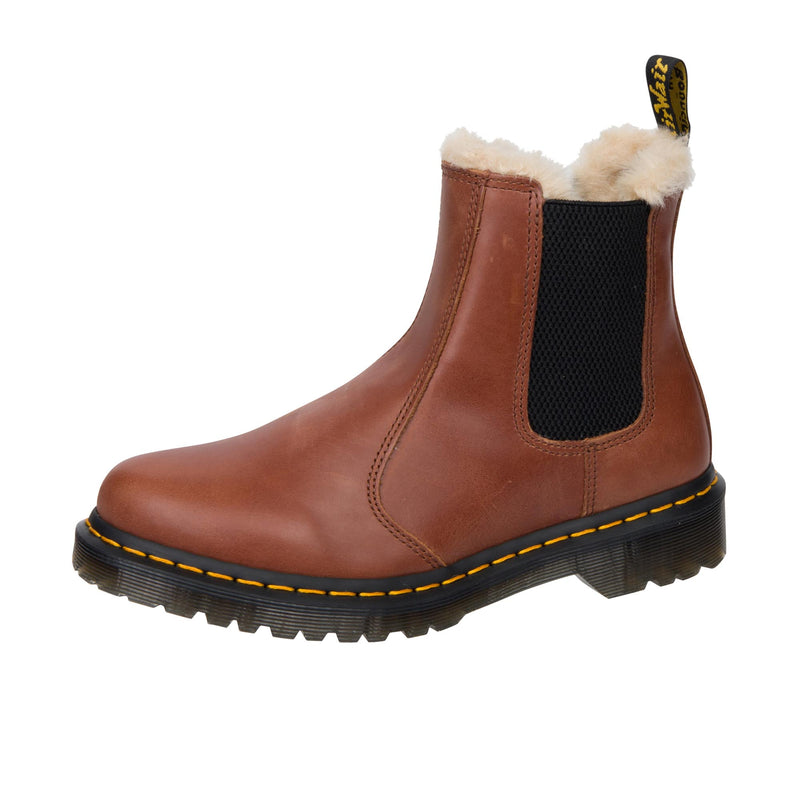 Dr Martens Womens 2976 Leonore Farrier Leather Saddle Tan