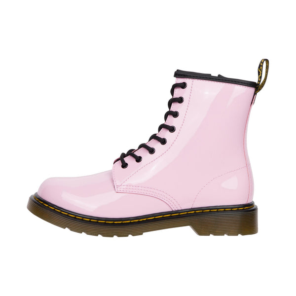 Dr Martens Kids 1460 Youth Patent Lamper Pale Pink