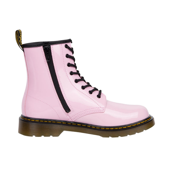 Dr Martens Kids 1460 Youth Patent Lamper Pale Pink