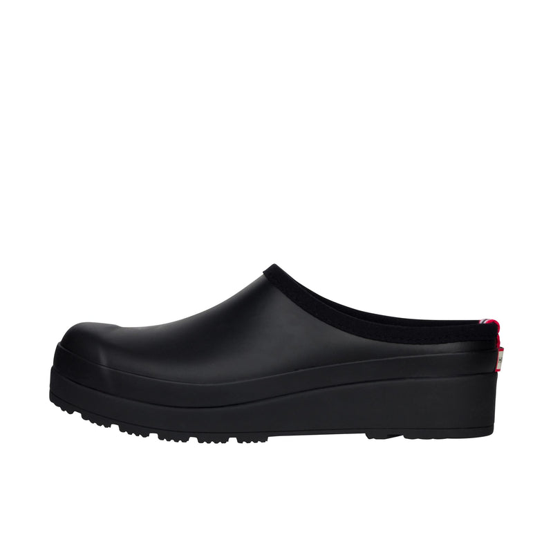 Hunter Womens Play Clog Black