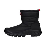 Hunter Womens Intrepid Short Snow Boot Black Thumbnail 2