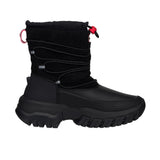 Hunter Womens Wanderer Short Sherpa Snow Boot Black Thumbnail 3