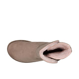 Birkenstock Womens Uppsala Shearling Suede/Shearling Gray Taupe/Soft Pink Thumbnail 4