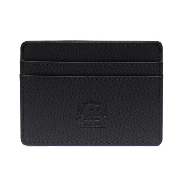 Herschel Charlie Vegan Leather RFID Black