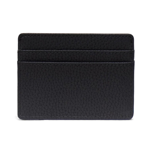 Herschel Charlie Vegan Leather RFID Black