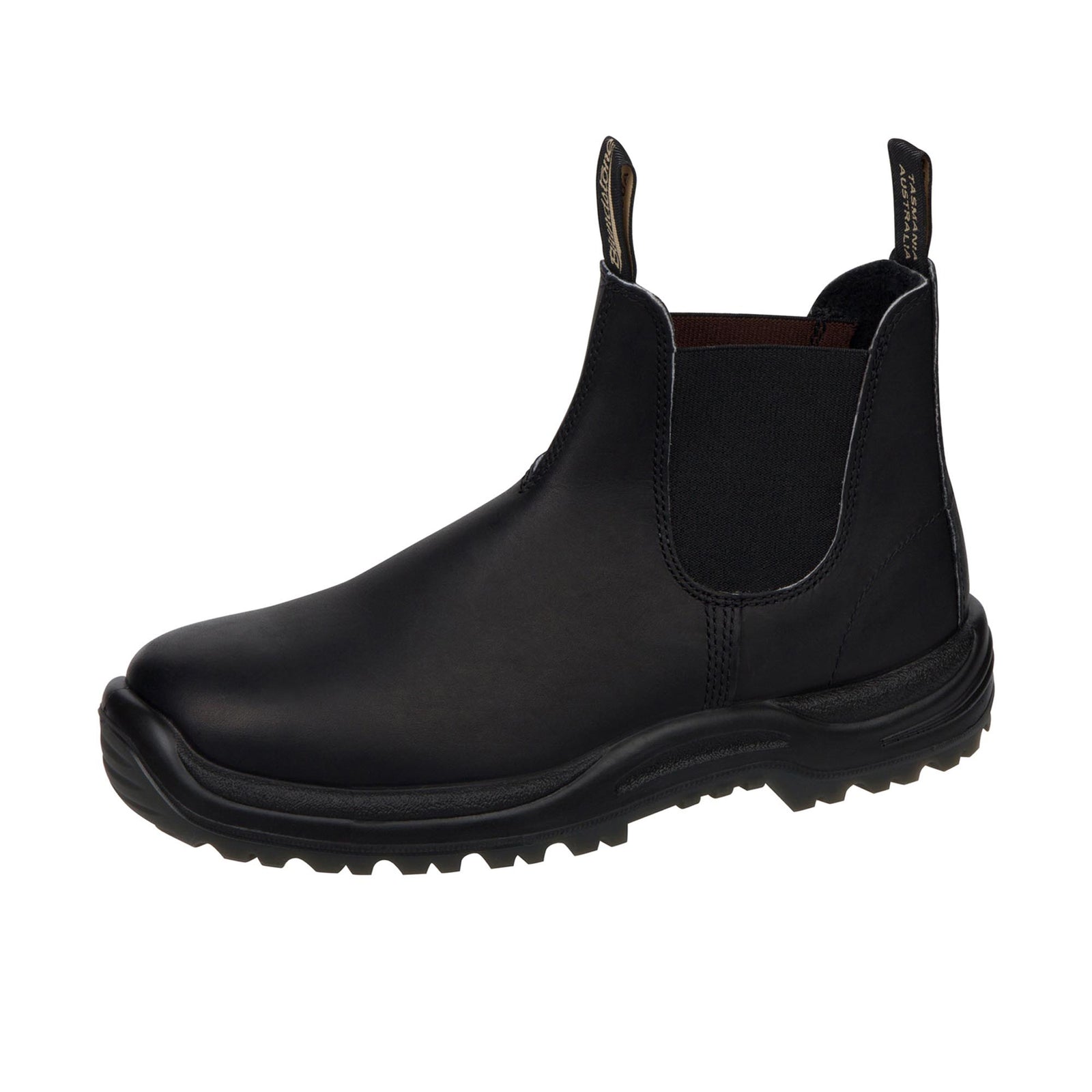 Blundstone Pull On Work Boots Black Robert Wayne