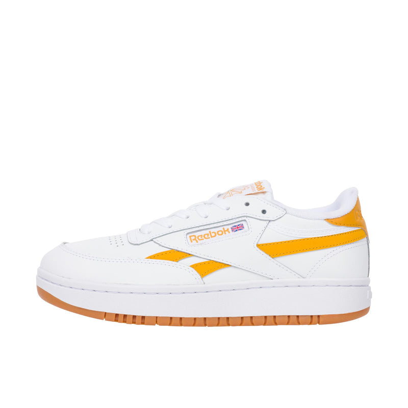 REEBOK Club C Revenge Womens Shoes - WHITE/YELLOW