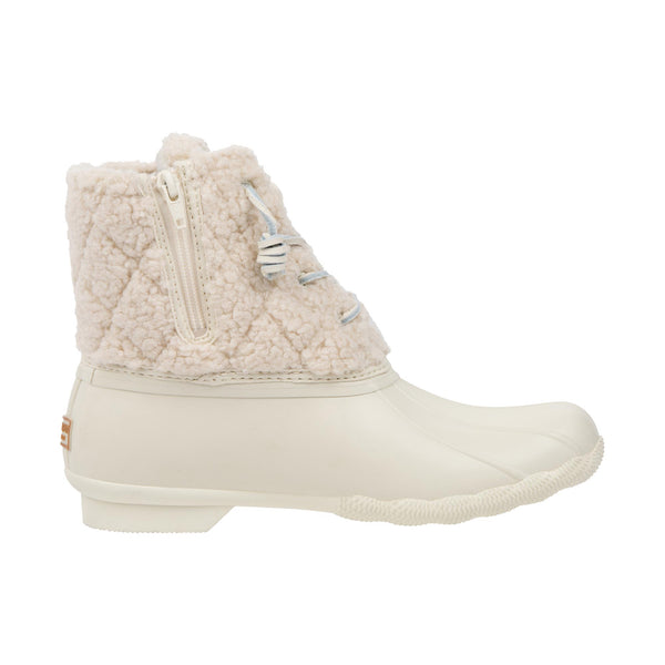 Sperry Womens Saltwater Sherpa White