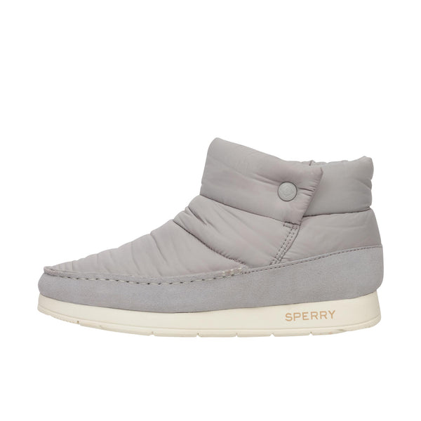 Sperry Womens Moc-sider Bootie Grey