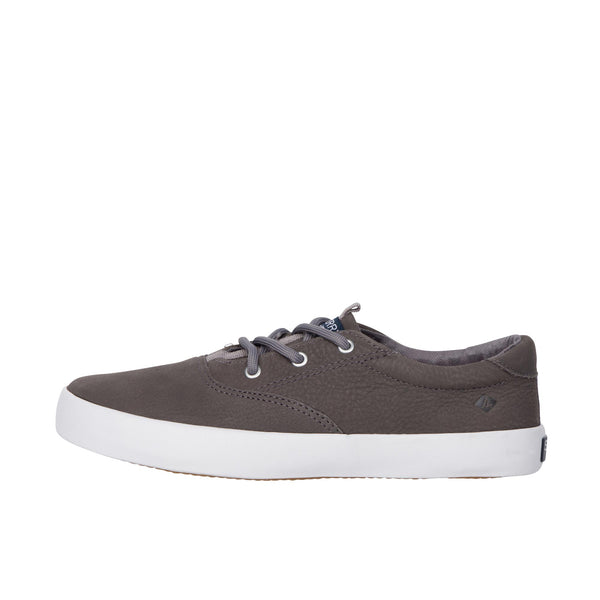 Sperry Kids Childrens Spinnaker Washable Grey Leather
