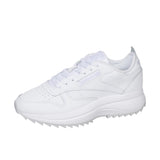 Reebok Womens Classic Leather Sp Extra White/Solid Grey/Lucid Lilac Thumbnail 6