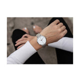 Vincero Womens Eros Mesh Silver + White Thumbnail 4