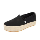 TOMS Womens Valencia Canvas Black Thumbnail 6