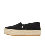 TOMS Womens Valencia Canvas Black Thumbnail 2