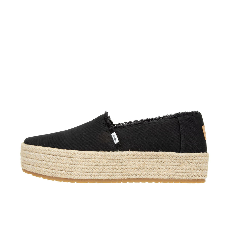 TOMS Womens Valencia Canvas Black