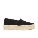 TOMS Womens Valencia Canvas Black Thumbnail 3