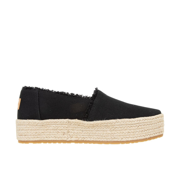 TOMS Womens Valencia Canvas Black