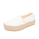 TOMS Womens Valencia Canvas White Thumbnail 6