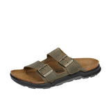 Birkenstock Arizona Rugged Oiled Leather Faded Khaki Thumbnail 6