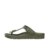 Birkenstock Womens Gizeh EVA Khaki Thumbnail 2