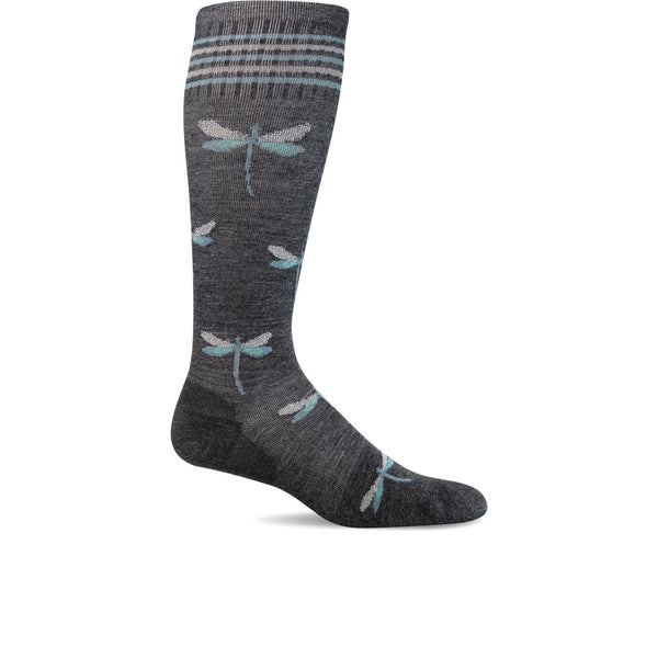 Sockwell Womens Dragonfly Charcoal w Sparkle
