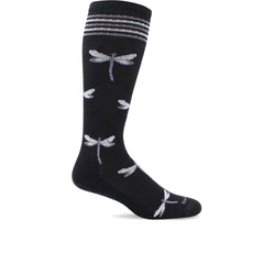 Sockwell Womens Dragonfly Black w Sparkle