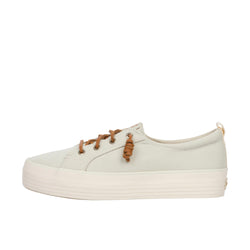 Sperry Womens Crest Vibe Platform Canvas Off White