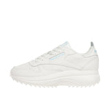 Reebok Womens Classic Leather Sp Extra Chalk/Blue Pearl/Chalk Thumbnail 2