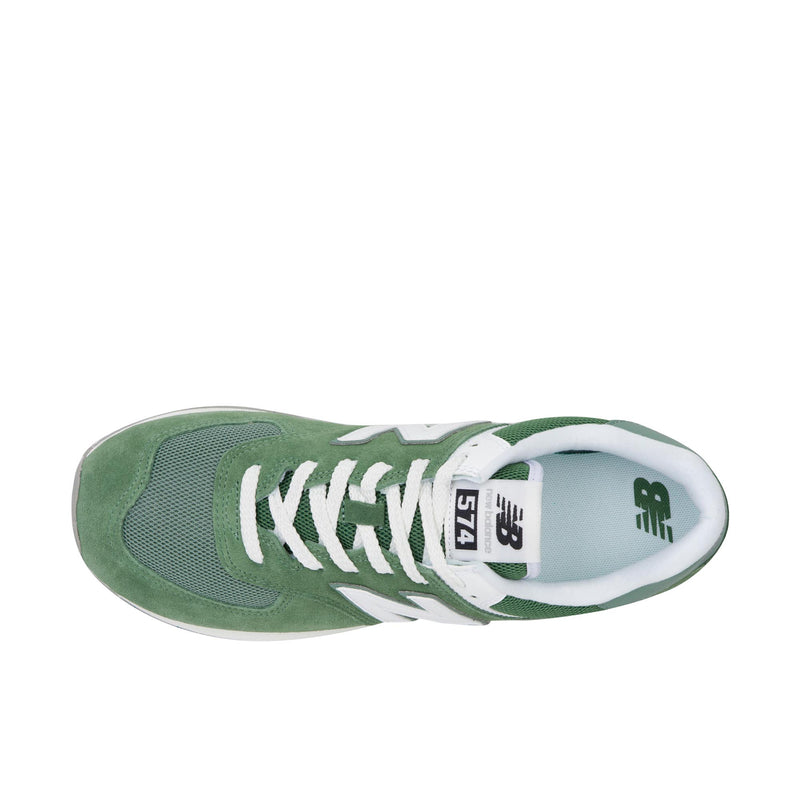 New Balance 574 Green/White