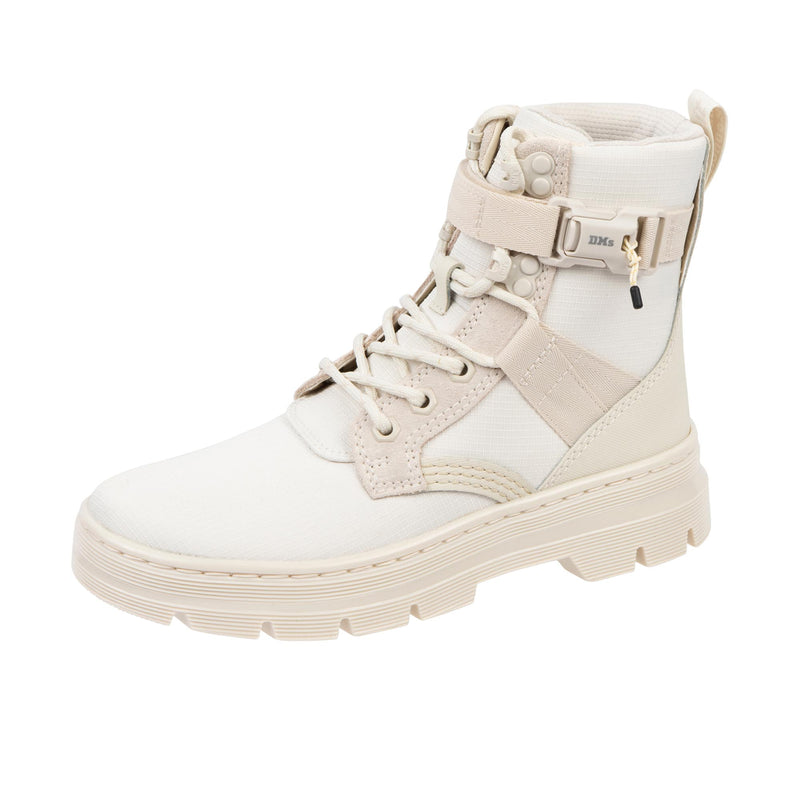 Dr Martens Combs Tech Ii Poly Ripstop + Ajax Off White