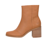 TOMS Womens Evelyn Leather Tan Thumbnail 2