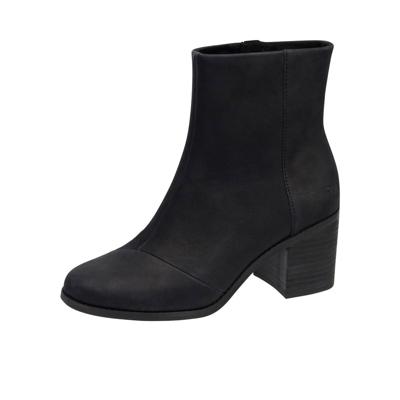 TOMS Womens Evelyn Boot Black/Black
