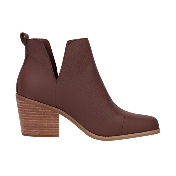 TOMS Womens Everly Cutout Boot Chestnut