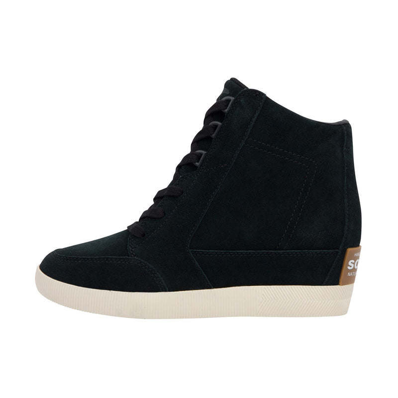 Sorel Womens Out N About Wedge Black Sea Salt