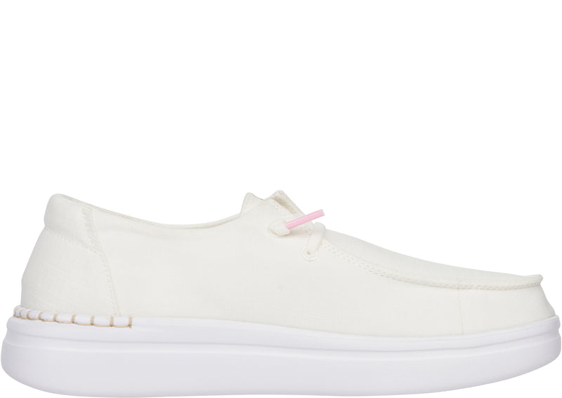 Hey Dude Womens Wendy Rise Spark White