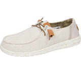 Hey Dude Womens Wendy Washed Canvas Cream Thumbnail 6