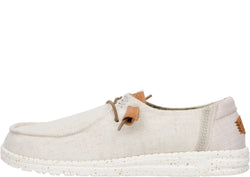 Hey Dude Womens Wendy Washed Canvas Cream
