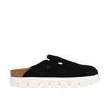 Birkenstock Womens Boston Chunky Suede Black Thumbnail 3