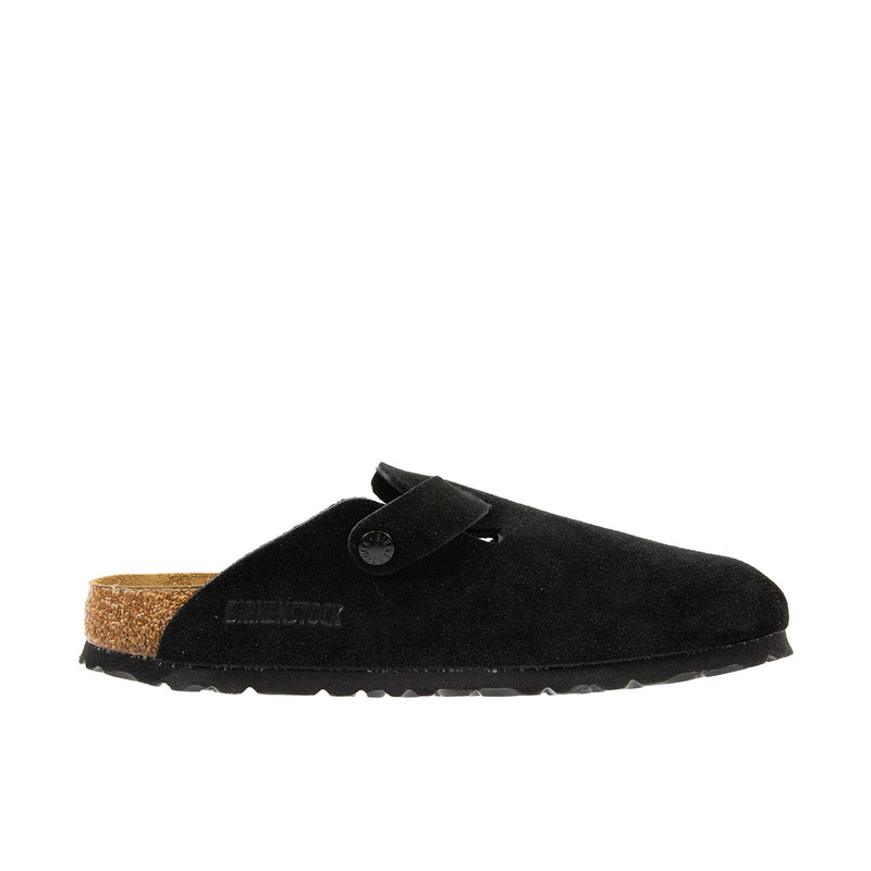 Birkenstock Boston Soft Footbed Suede Leather Inner Profile
